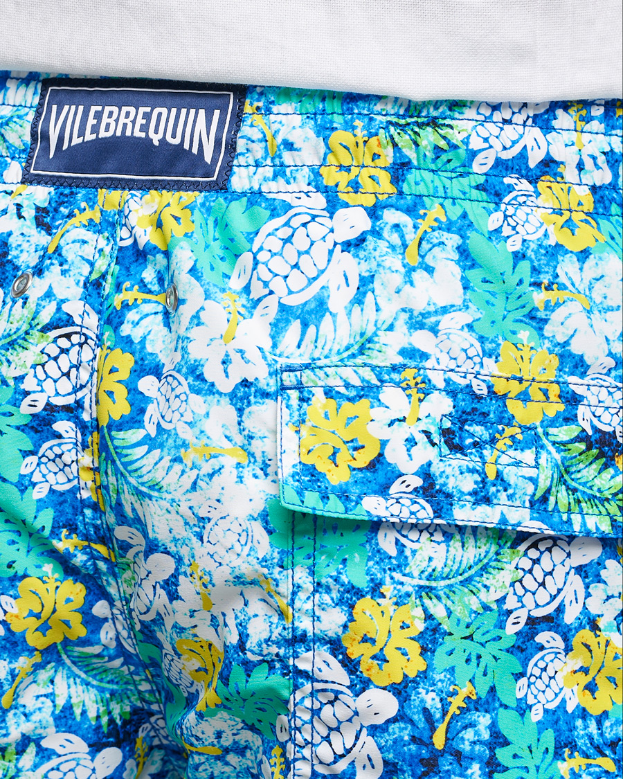 Uomini | Costumi da bagno | Vilebrequin | Moorea Swim Shorts Blue Lazuli