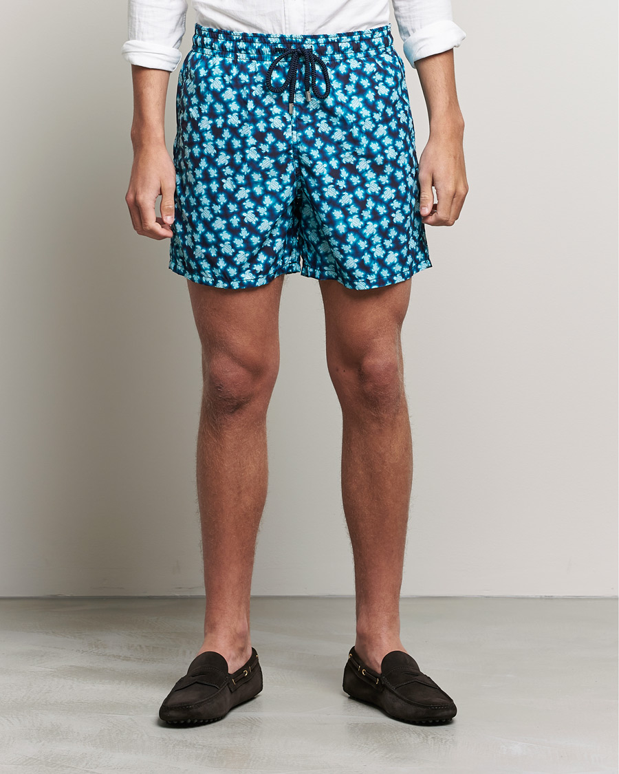 Uomini | Costumi da bagno | Vilebrequin | Moorea Swim Shorts Bleu Marine