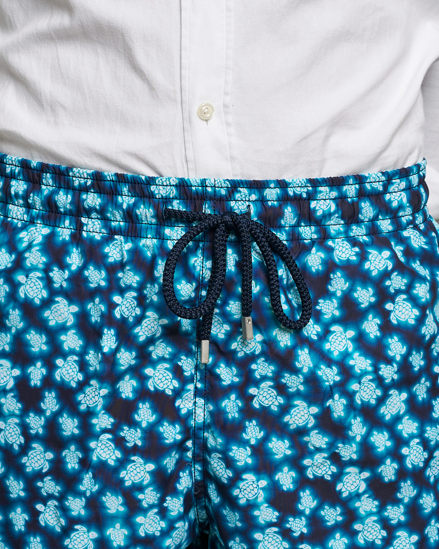 Uomini | Costumi da bagno | Vilebrequin | Moorea Swim Shorts Bleu Marine