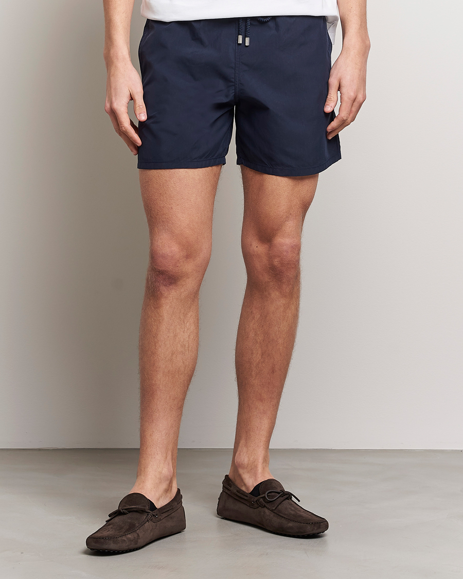 Uomini | Costumi da bagno | Vilebrequin | Moorea Swimshorts Bleu Marine