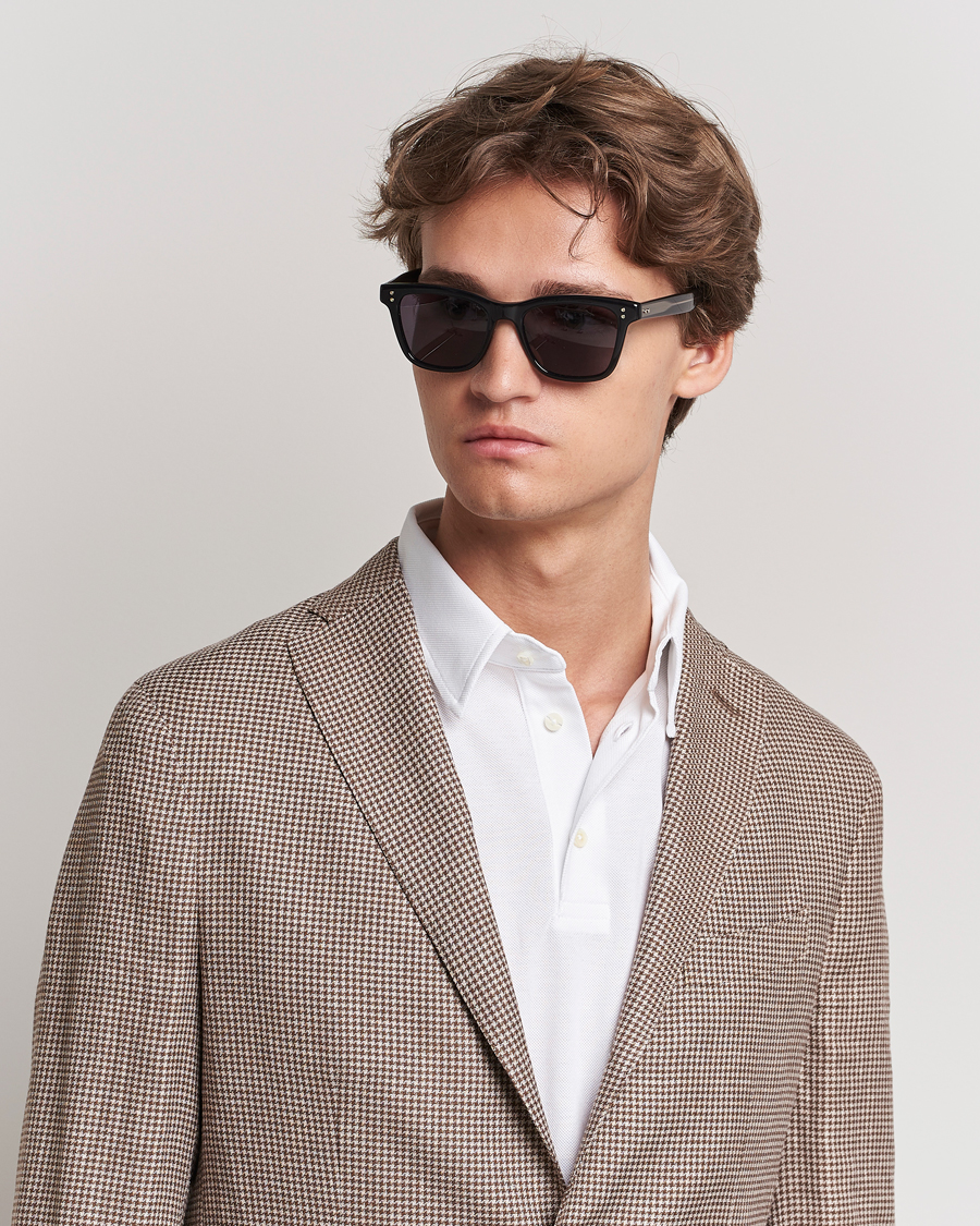 Uomini | Brioni BR0099S Sunglasses Black/Grey | Brioni | BR0099S Sunglasses Black/Grey