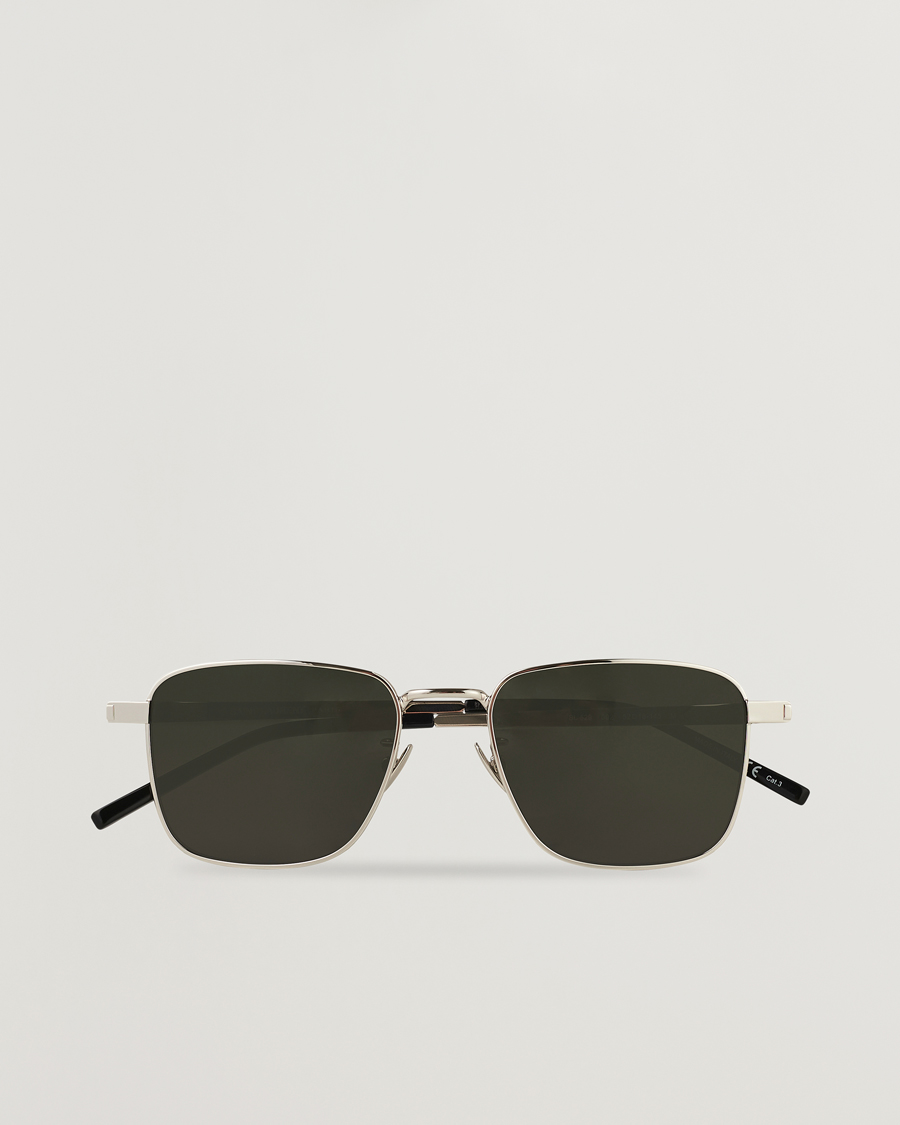 Uomini | Saint Laurent SL 529 Sunglasses Silver/Grey | Saint Laurent | SL 529 Sunglasses Silver/Grey