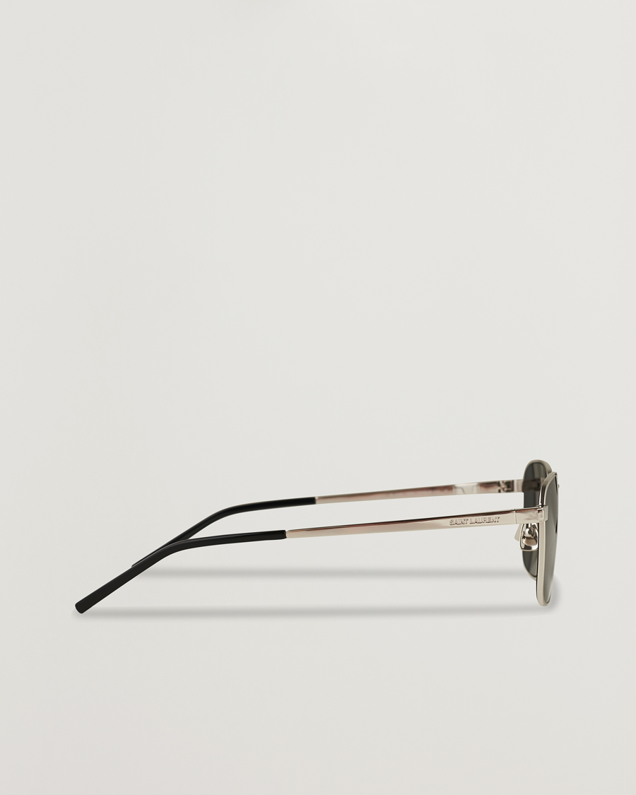 Uomini | Saint Laurent SL 529 Sunglasses Silver/Grey | Saint Laurent | SL 529 Sunglasses Silver/Grey