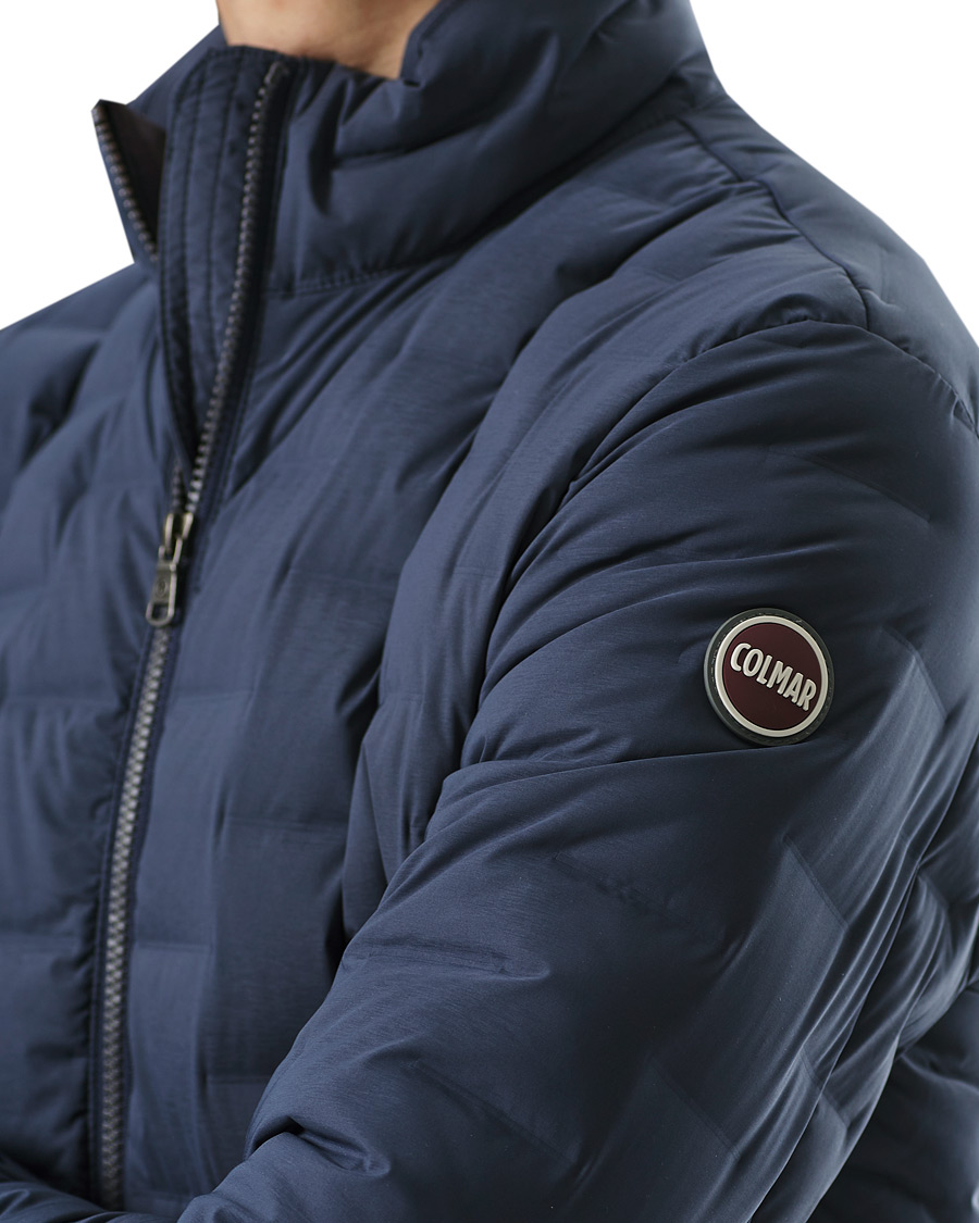 Uomini | Giacche | Colmar | Lightweight Square Down Jacket Navy