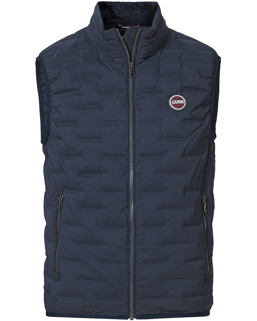 Uomini | Giacche | Colmar | Lightweight Square Vest Navy