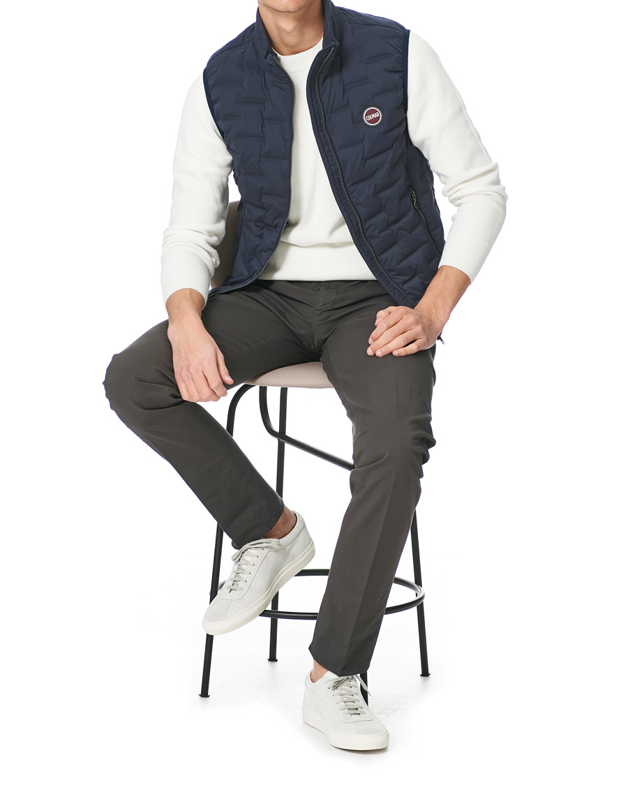 Uomini | Giacche | Colmar | Lightweight Square Vest Navy