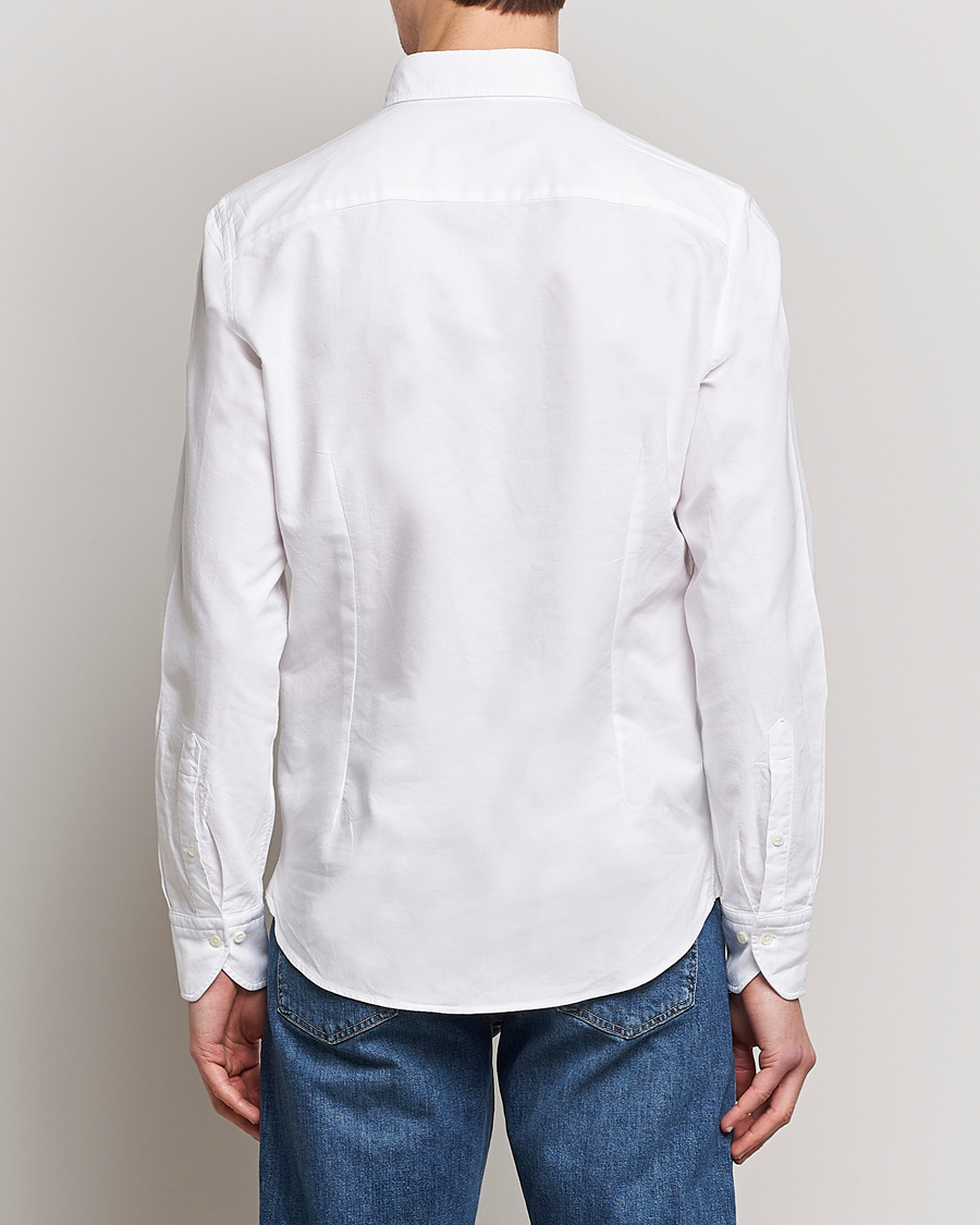 Uomini | Camicie | Stenströms | Slimline Oxford Shirt White