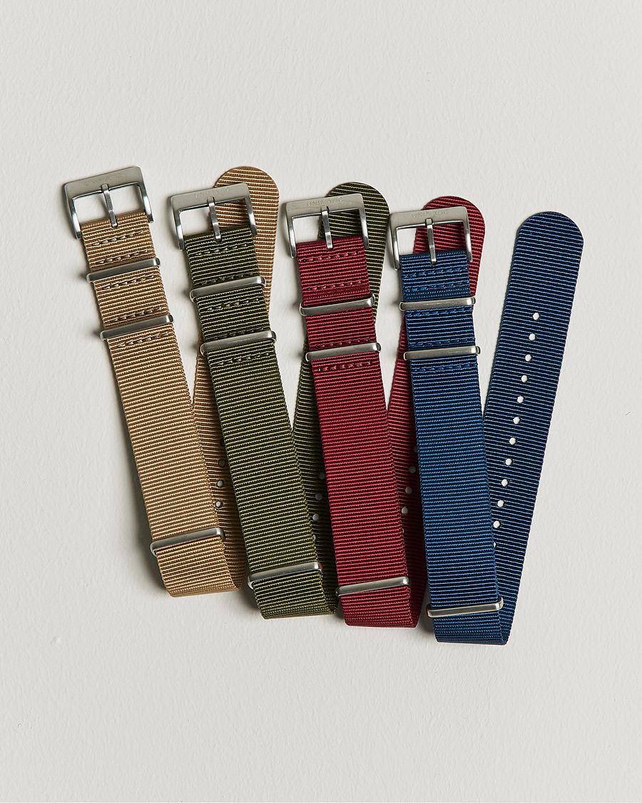 Uomini | Cinturini per orologi | UNIMATIC | Heritage Nato Steel 22mm Strap Set Multi