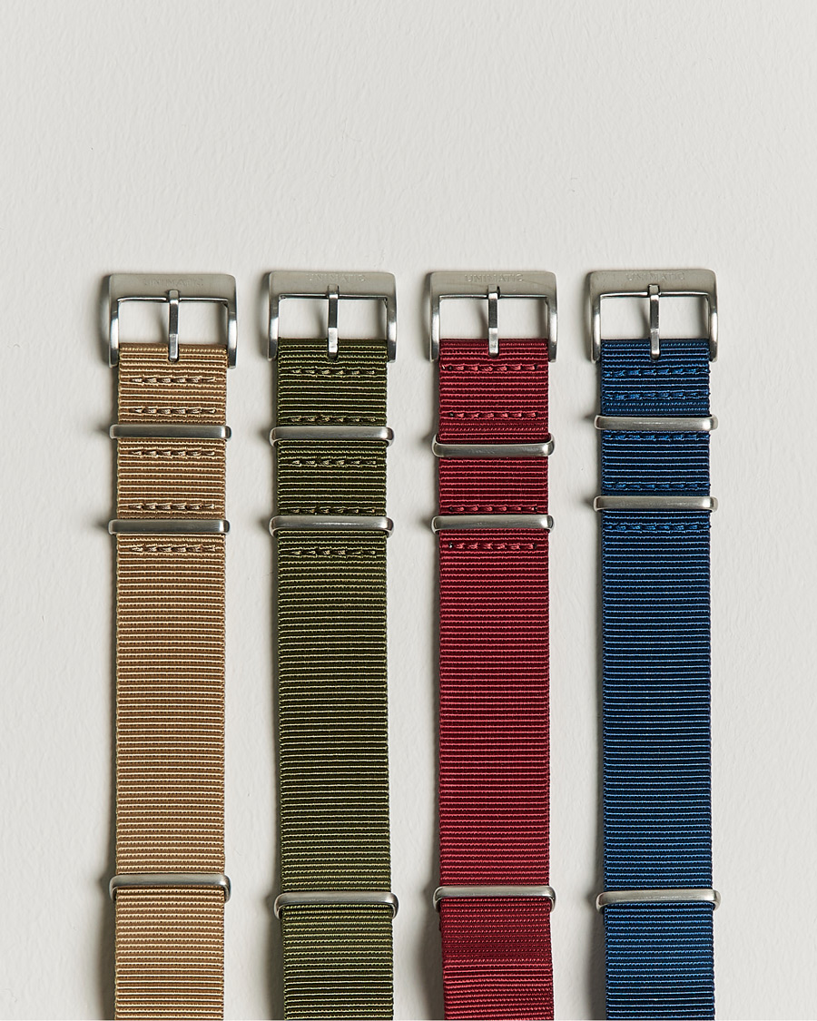 Uomini | Cinturini per orologi | UNIMATIC | Heritage Nato Steel 22mm Strap Set Multi