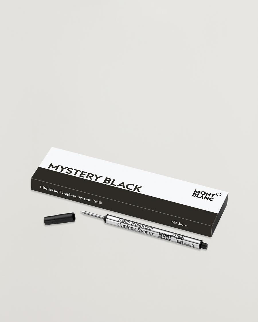 Uomini | Penne | Montblanc | 1 Rollerball M Capless System Refill Mystery Black