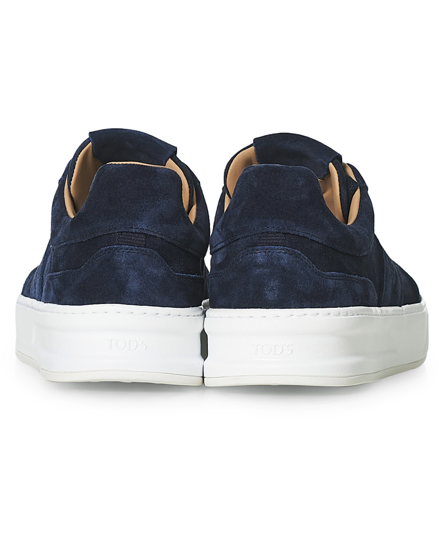 Uomini | Tod's Cassetta Alta Sneaker Navy Suede | Tod's | Cassetta Alta Sneaker Navy Suede