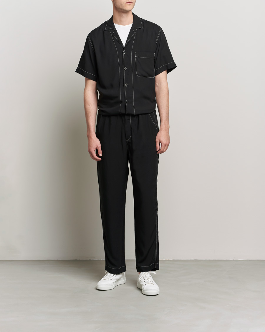 Uomini | Camicie | CDLP | Short Sleeve Pool Shirt Black