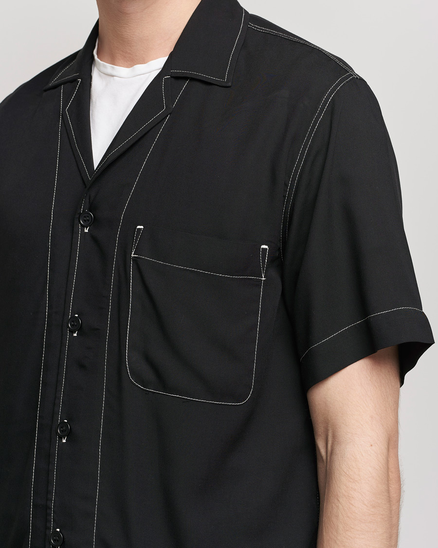 Uomini | Camicie | CDLP | Short Sleeve Pool Shirt Black
