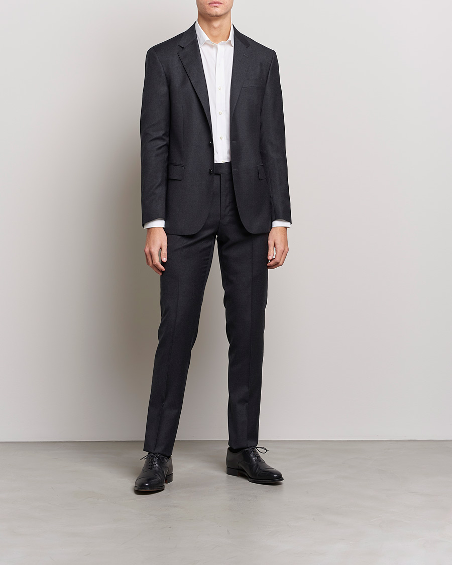 Uomini | Camicie | Polo Ralph Lauren | Slim Fit Poplin Cut Away Dress Shirt White