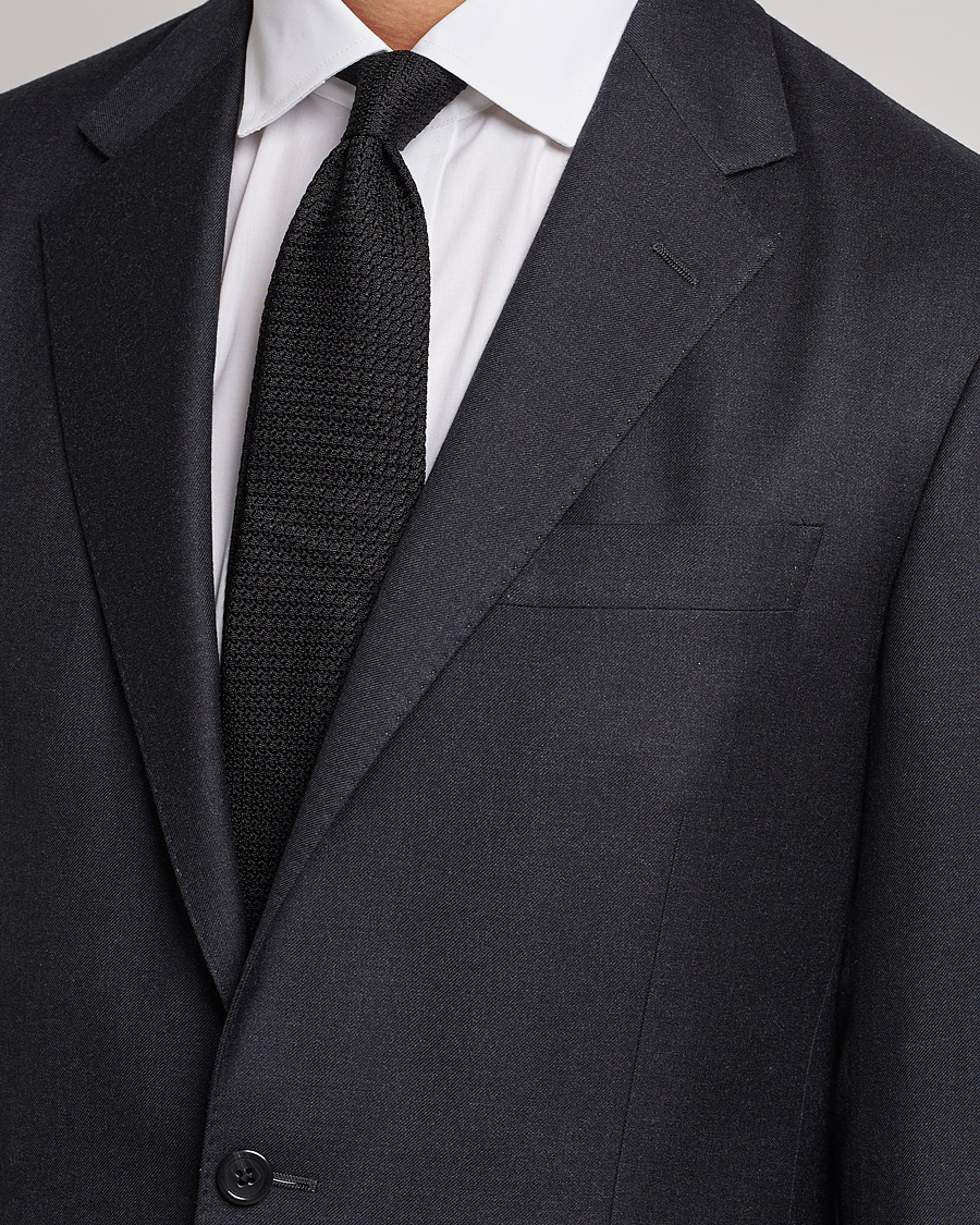 Uomini | Abiti | Polo Ralph Lauren | Classic Wool Twill Suit Charcoal
