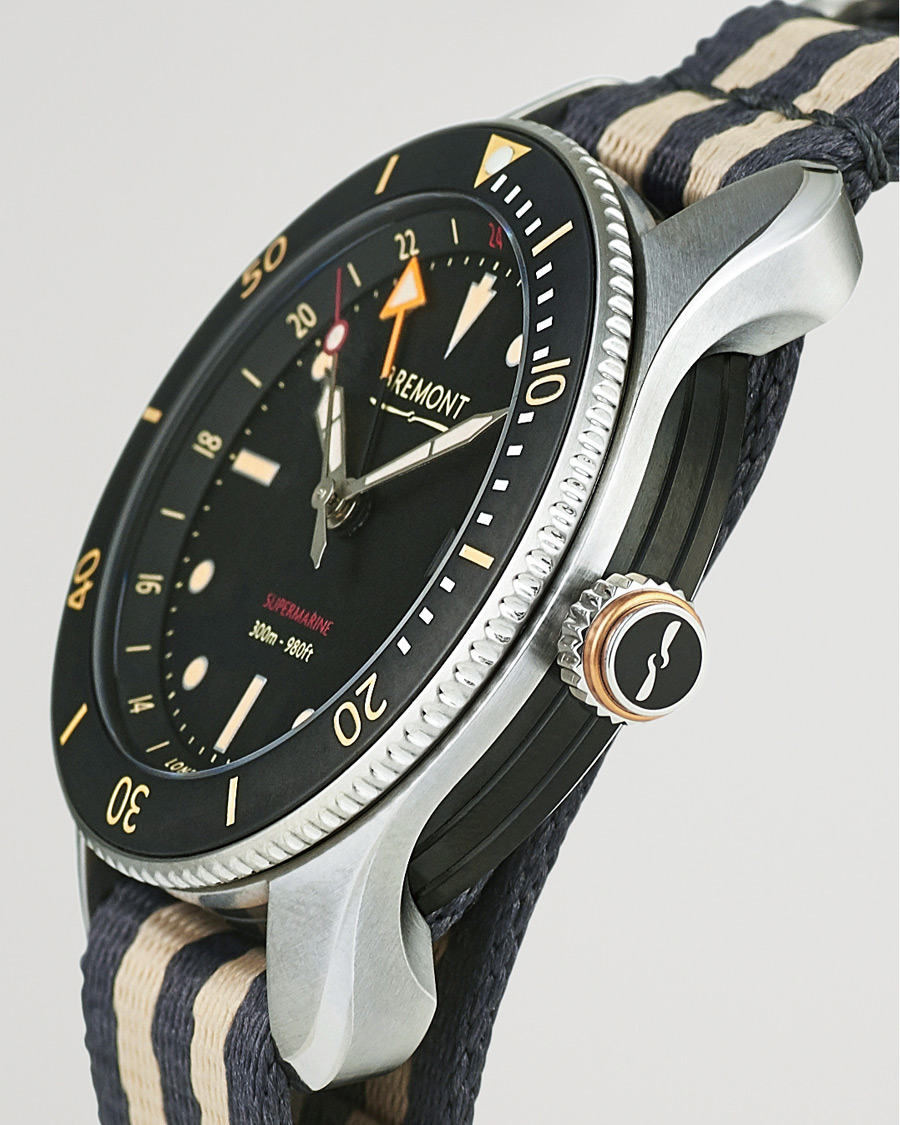 Uomini | Bremont S302 Supermarine GMT Nato 40mm Black Dial | Bremont | S302 Supermarine GMT Nato 40mm Black Dial