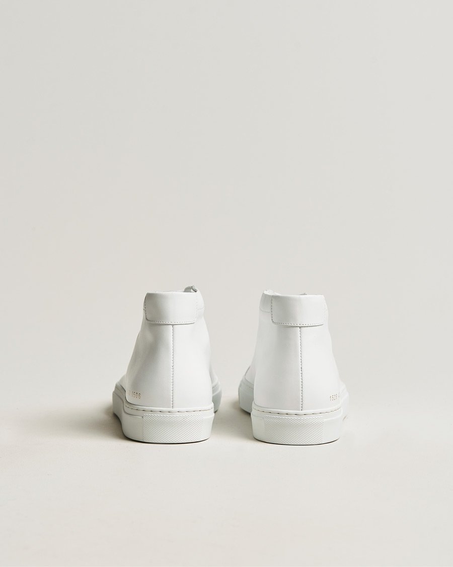 Uomini | Common Projects Original Achilles Leather High Sneaker White | Common Projects | Original Achilles Leather High Sneaker White