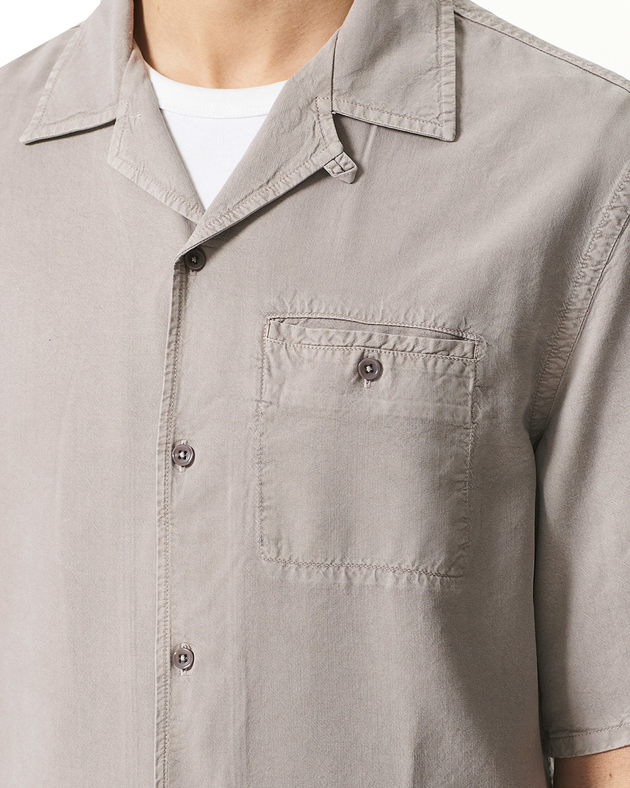 Uomini | Camicie | Filippa K | Charlie Tencel Shirt Light Taupe