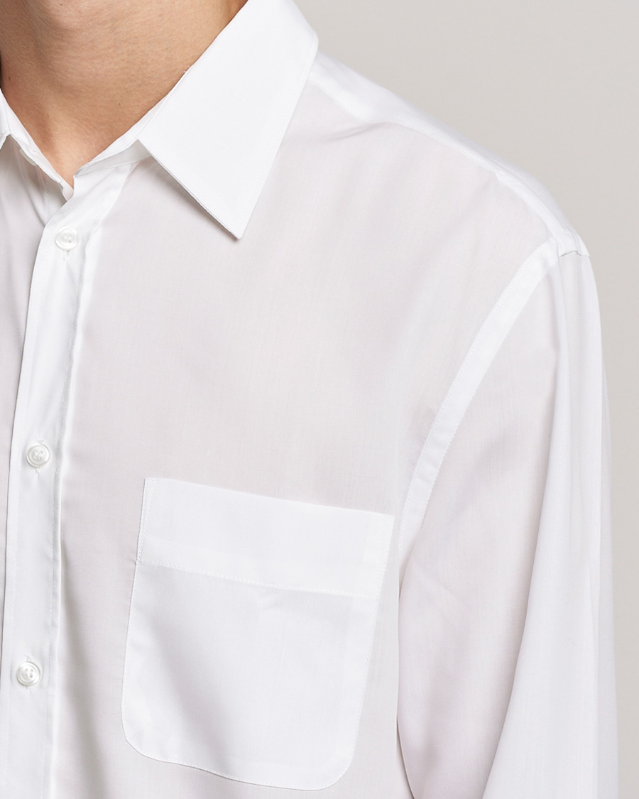 Uomini | Camicie | Filippa K | Noel Tencel Shirt White