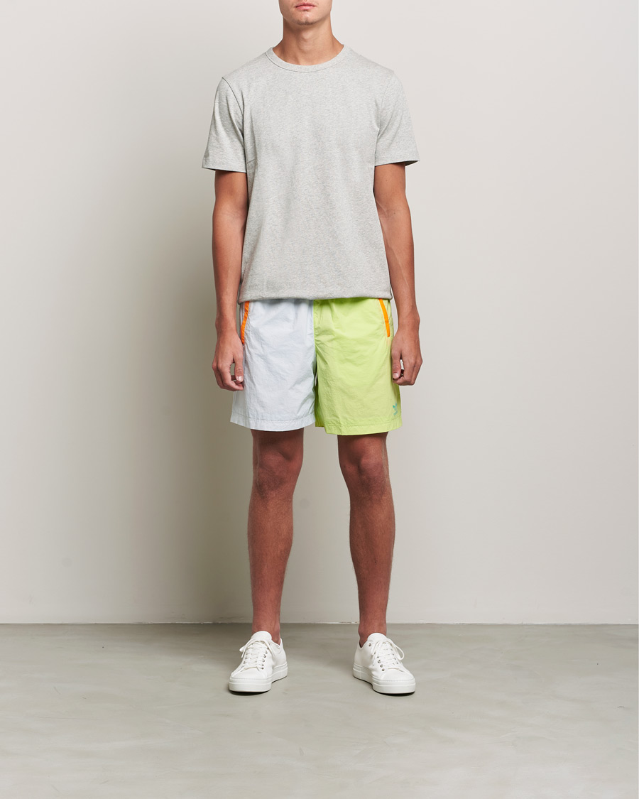 Uomini | Pantaloncini | adidas Originals | Blocked Woven Shorts Blue/Yellow