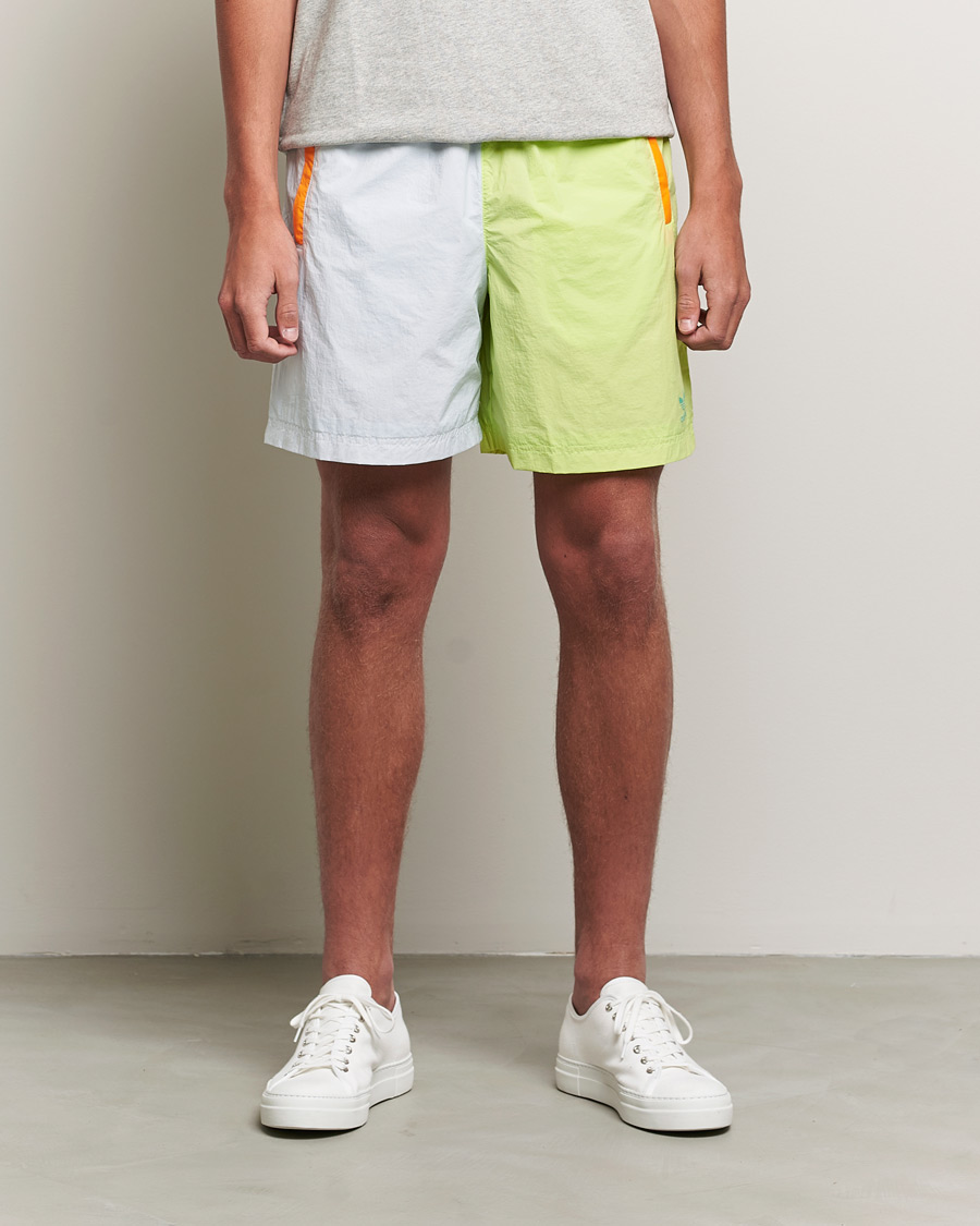 Uomini | Pantaloncini | adidas Originals | Blocked Woven Shorts Blue/Yellow