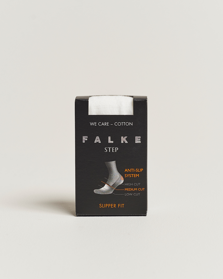 Uomini | Biancheria intima | Falke | Step In Box Loafer Sock White