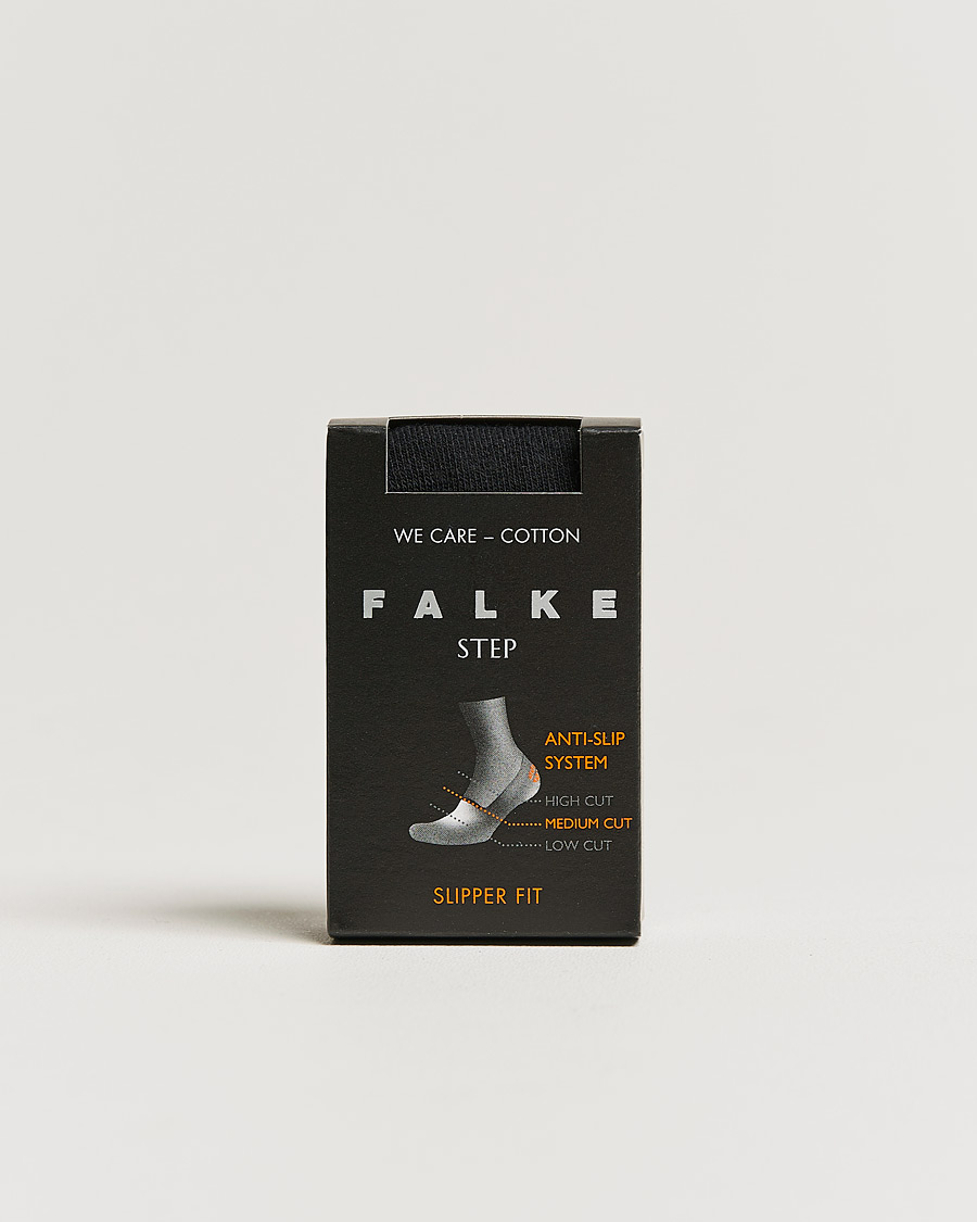 Uomini | Biancheria intima | Falke | Step In Box Loafer Sock Black