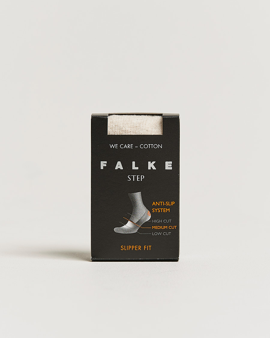 Uomini | Biancheria intima | Falke | Step In Box Loafer Sock Sand Melange