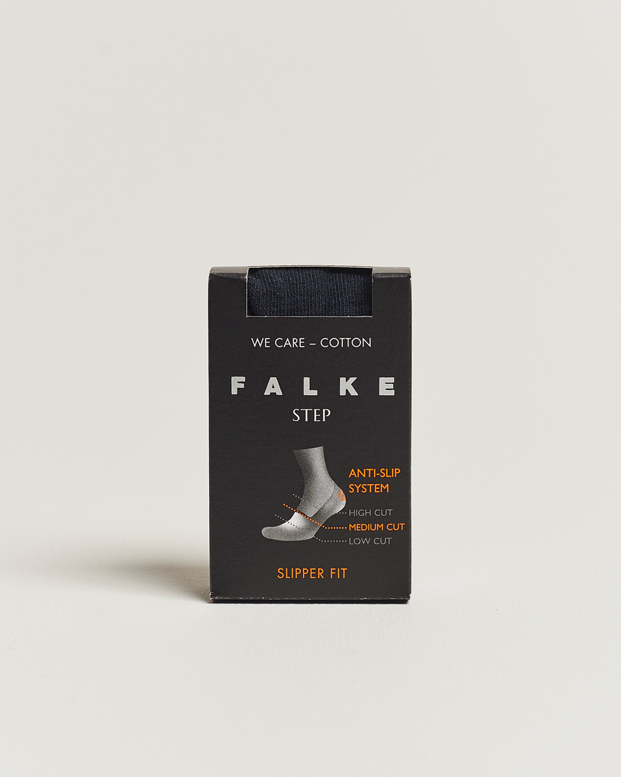 Uomini | Biancheria intima | Falke | Step In Box Loafer Sock Navy
