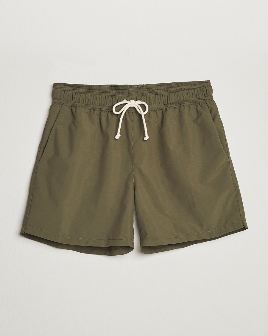 Uomini | Costumi da bagno | Ripa Ripa | Plain Swimshorts Olive Green
