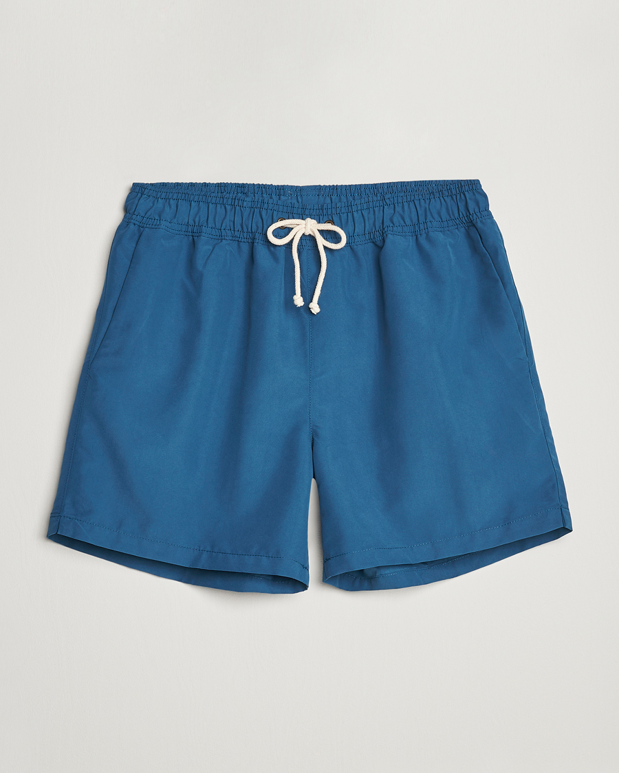 Uomini | Costumi da bagno | Ripa Ripa | Plain Swimshorts Petrol Blue