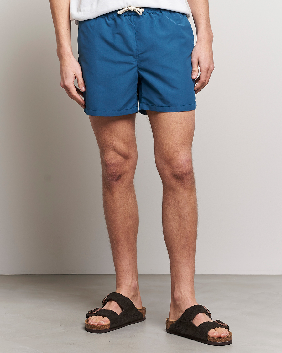 Uomini | Costumi da bagno | Ripa Ripa | Plain Swimshorts Petrol Blue