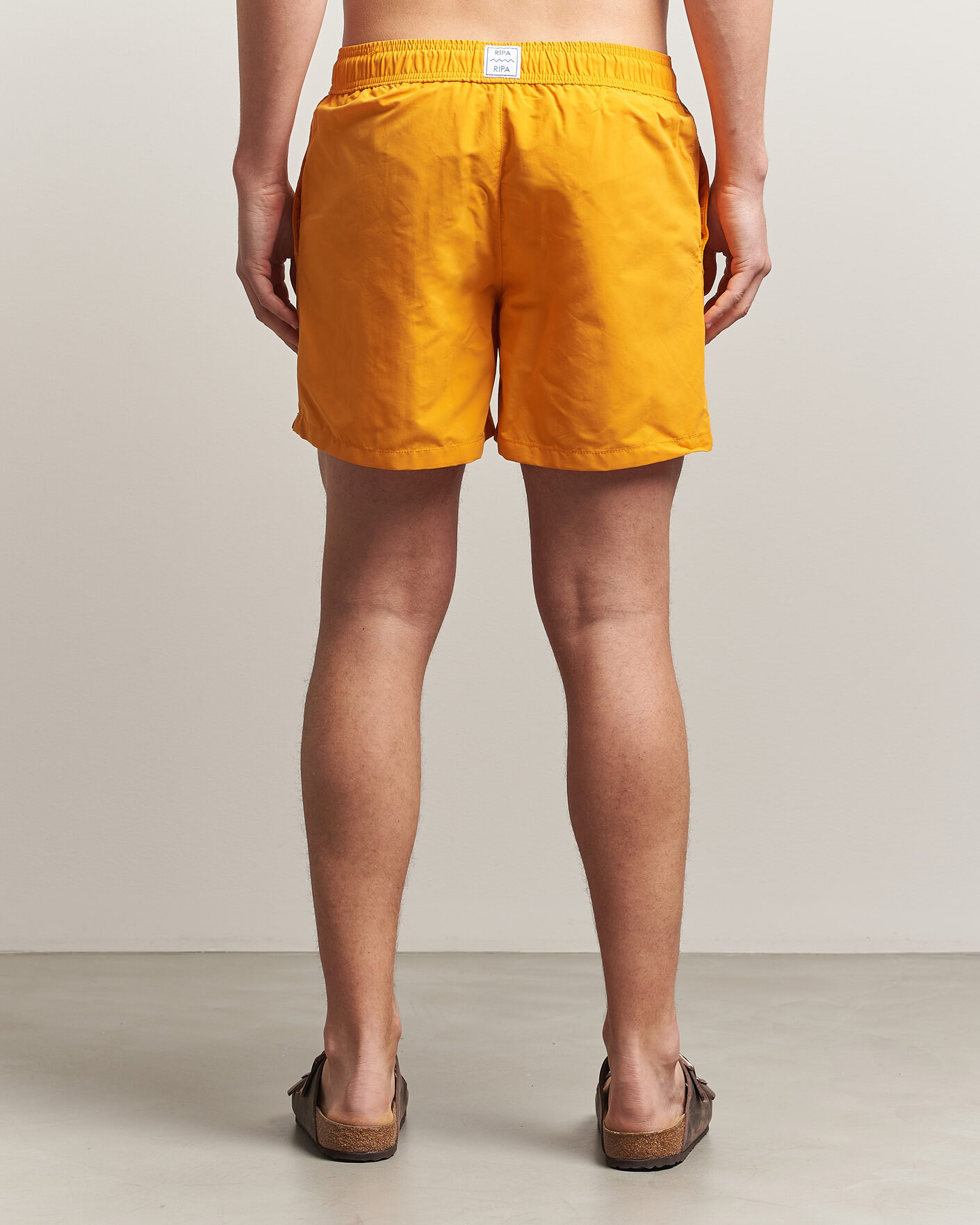 Uomini | Costumi da bagno | Ripa Ripa | Plain Swimshorts Yellow