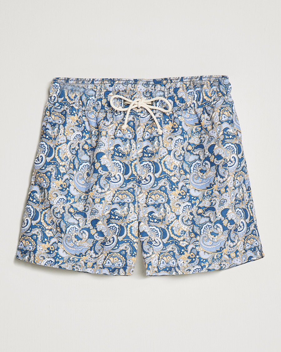 Uomini | Costumi da bagno | Ripa Ripa | Printed Swimshorts Blue/Light Blue