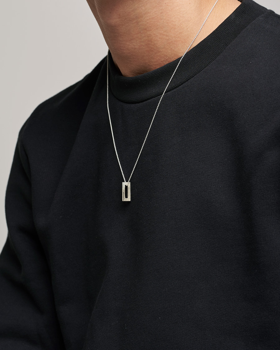 Uomini | LE GRAMME Rectangular Necklace Le 1.5 Sterling Silver | LE GRAMME | Rectangular Necklace Le 1.5 Sterling Silver