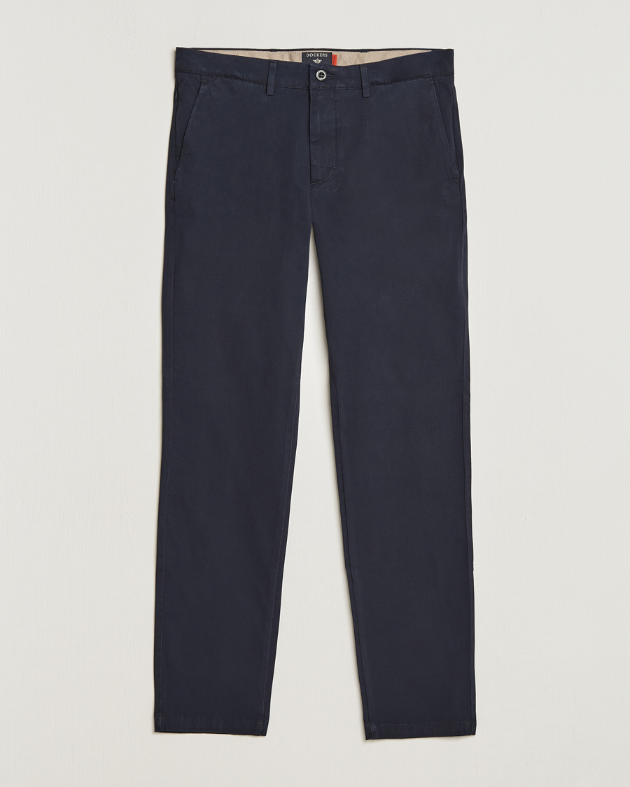 Uomini | Pantaloni | Dockers | Cotton Chino Tapered Navy
