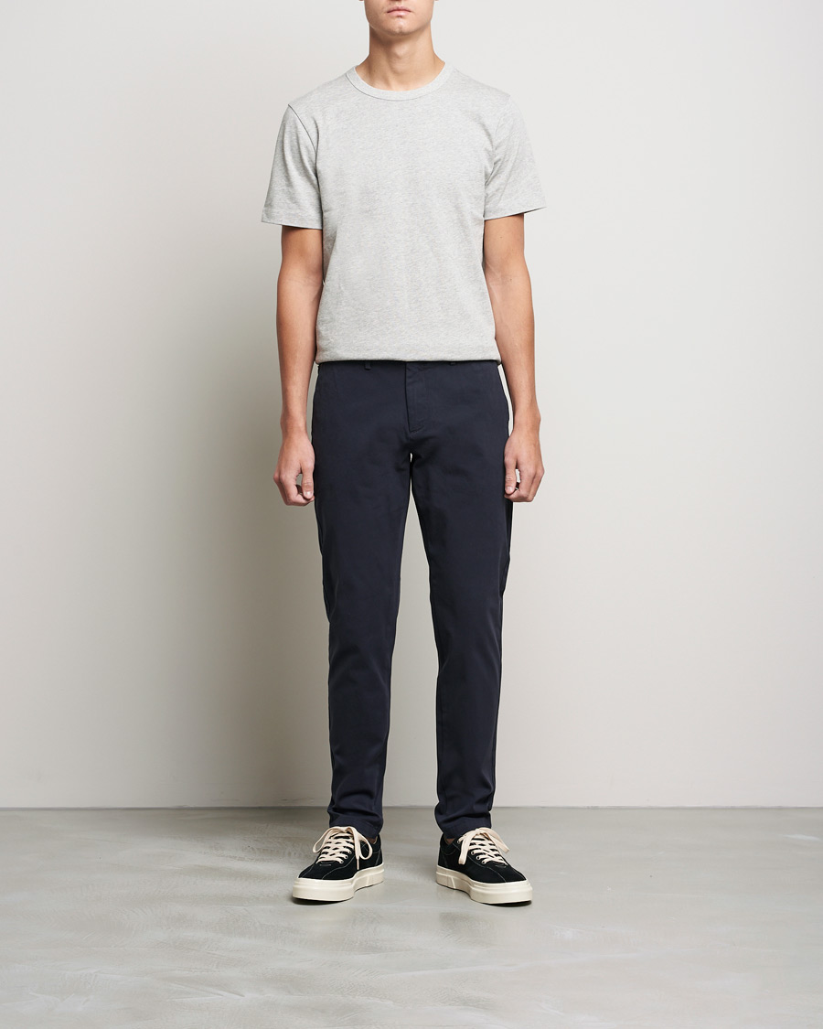 Uomini | Pantaloni | Dockers | Cotton Chino Tapered Navy