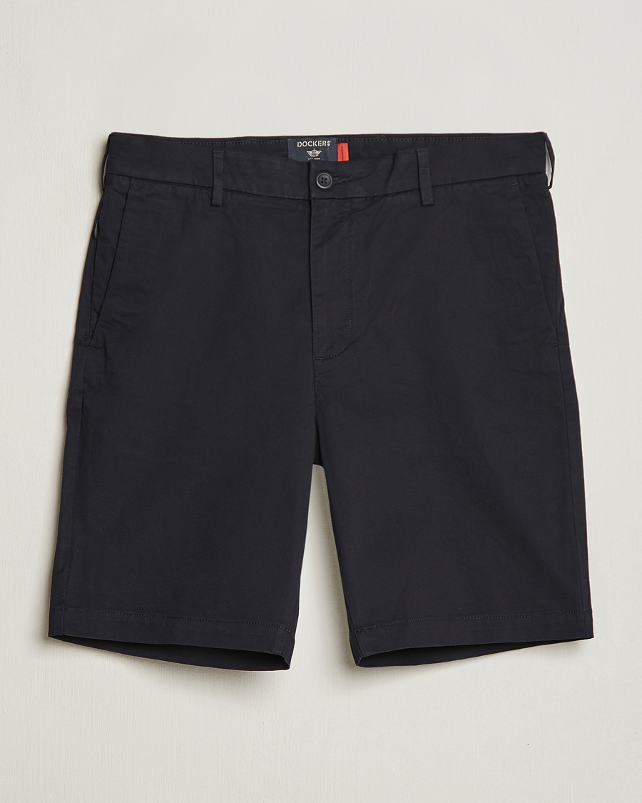 Uomini | Pantaloncini | Dockers | Cotton Stretch Twill Chino Shorts Black