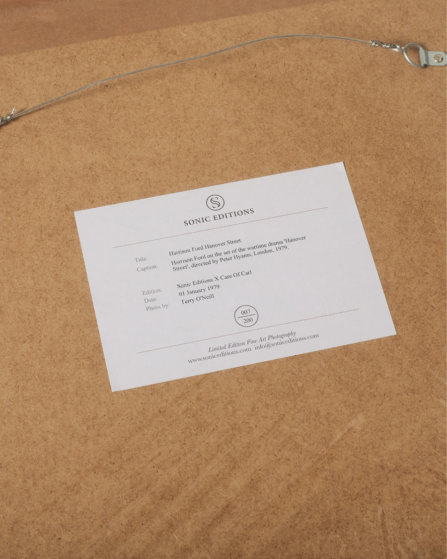 Uomini | Poster | Sonic Editions | Harrison Ford Hanover Street