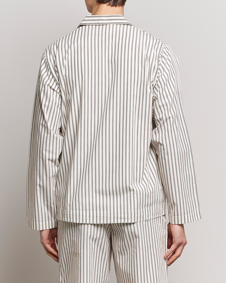 Uomini | Accappatoi & Pigiami | Tekla | Poplin Pyjama Shirt Hopper Stripes