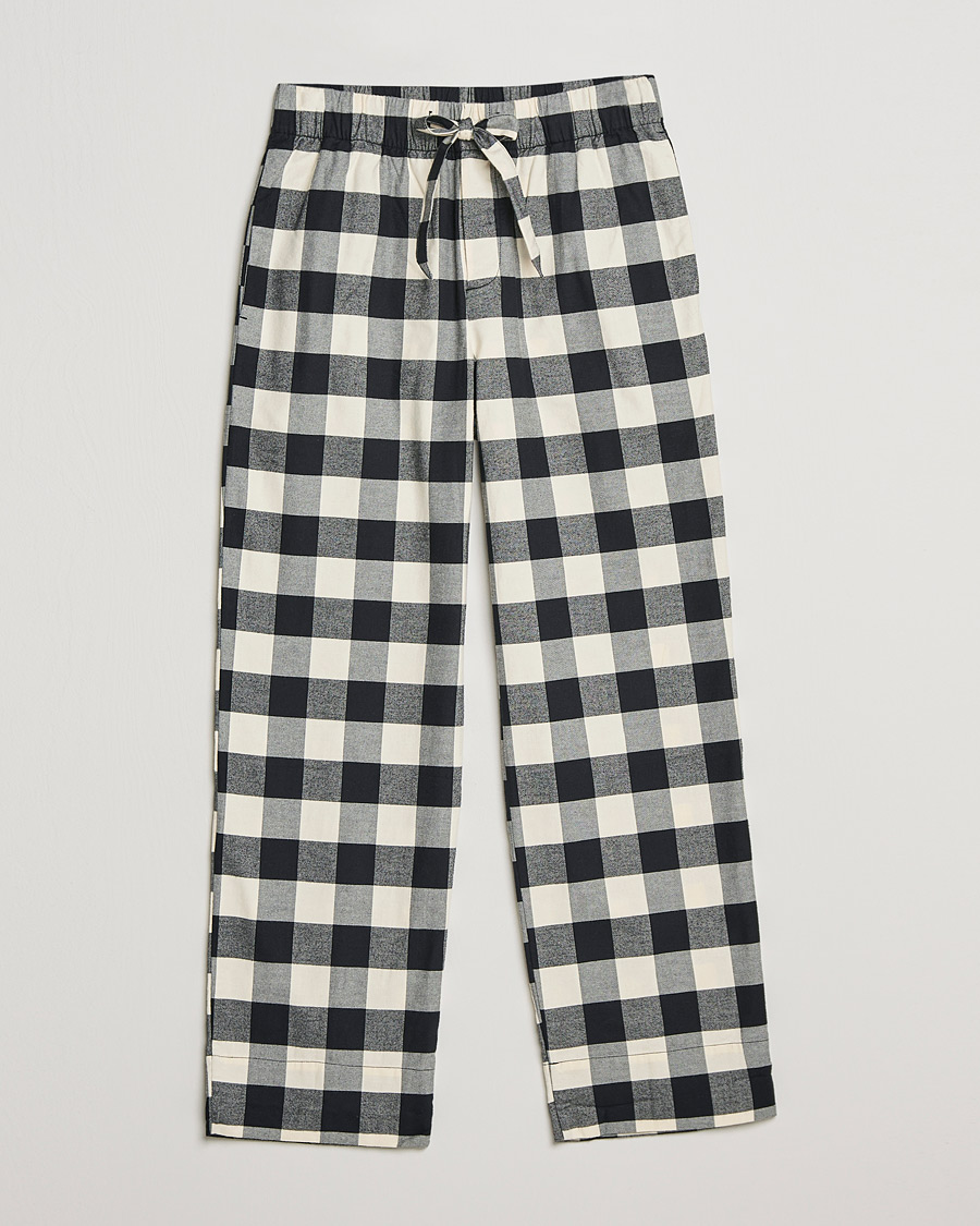 Uomini | Accappatoi & Pigiami | Tekla | Pyjama Pants Black Gingham