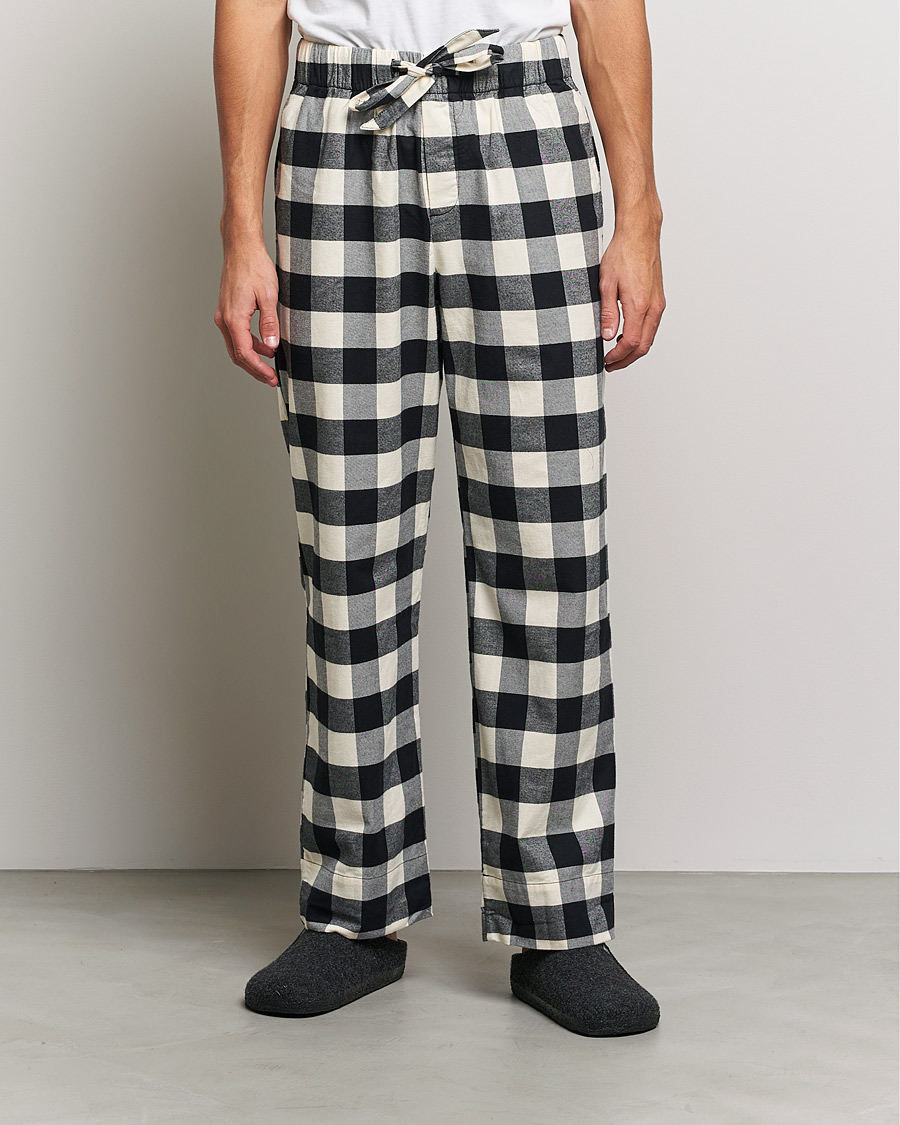 Uomini | Accappatoi & Pigiami | Tekla | Pyjama Pants Black Gingham