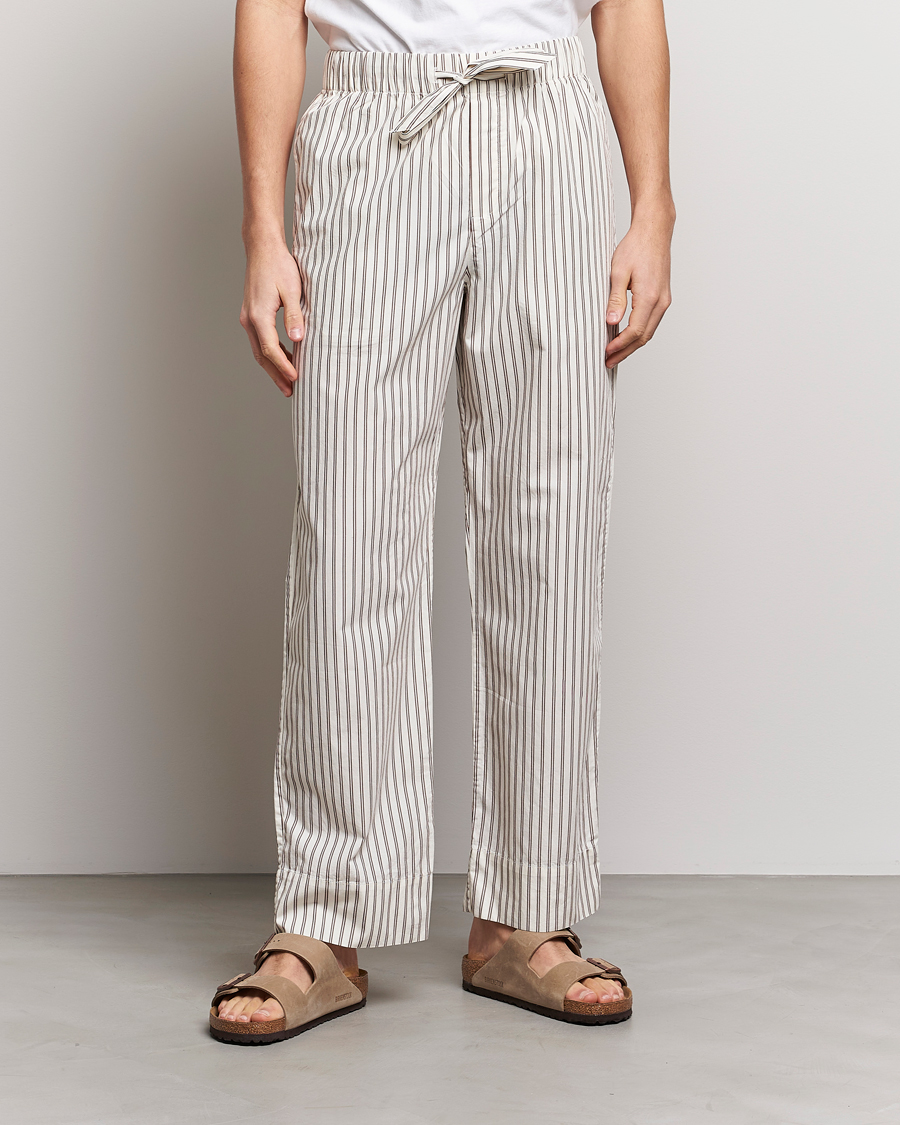 Uomini | Accappatoi & Pigiami | Tekla | Poplin Pyjama Pants Hopper Stripes