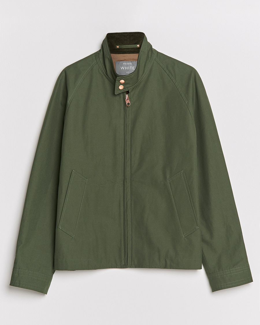 Uomini | Giacche | Private White V.C. | Ventile Harrington Jacket 3.0 Olive
