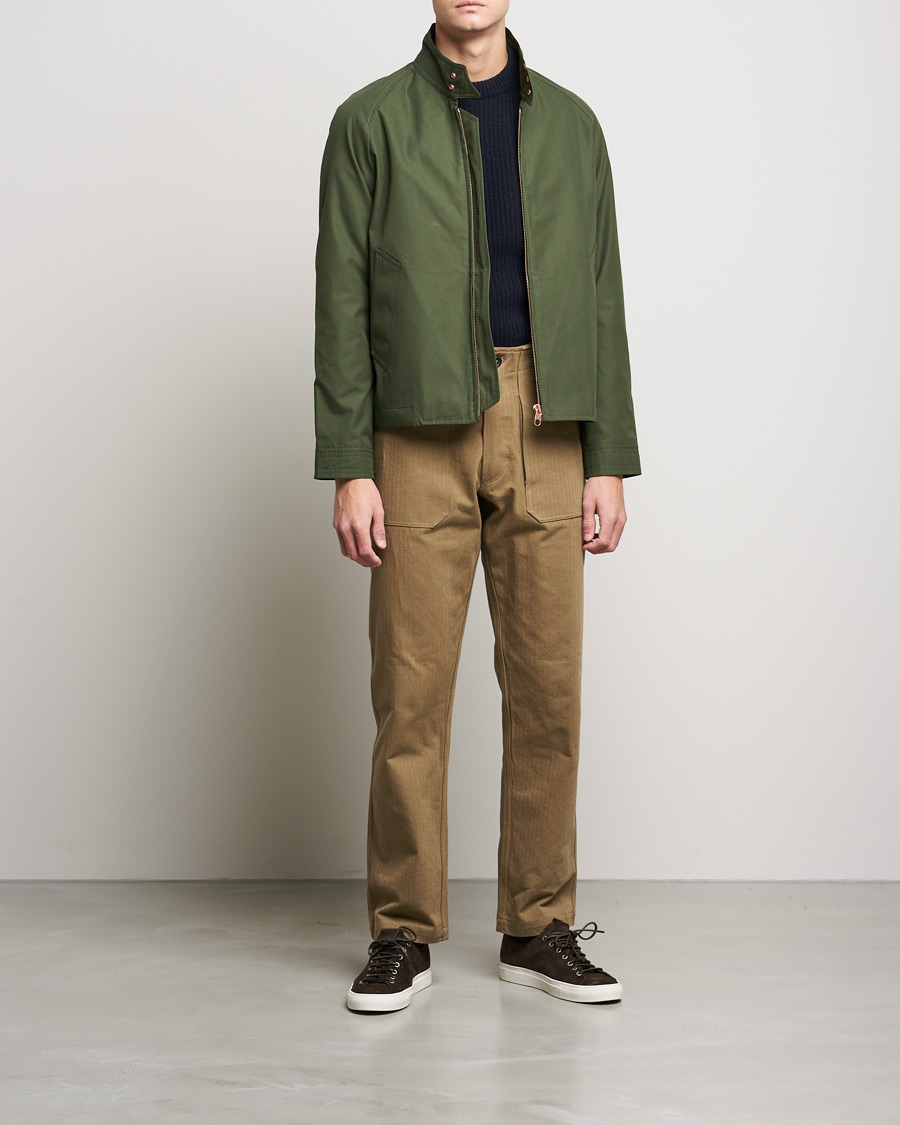 Uomini | Giacche | Private White V.C. | Ventile Harrington Jacket 3.0 Olive