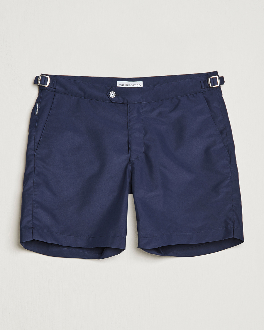 Uomini | Costumi da bagno | The Resort Co | Tailored Swim Shorts Navy