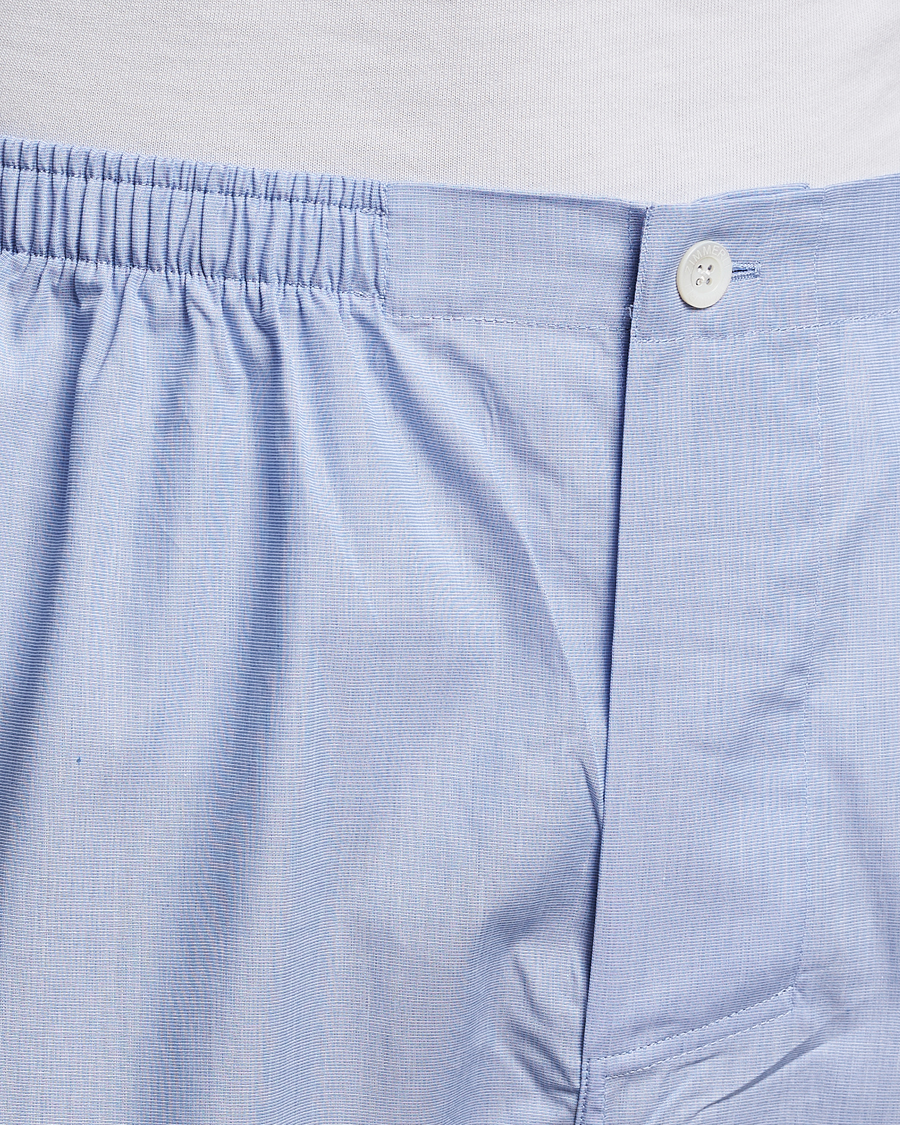 Uomini | Accappatoi & Pigiami | Zimmerli of Switzerland | Mercerized Cotton Pyjamas Light Blue