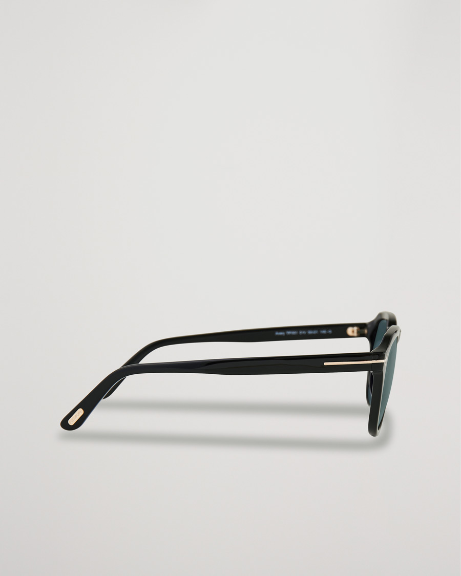 Uomini | Occhiali da sole | Tom Ford | Avery Sunglasses Shiny Black/Blue
