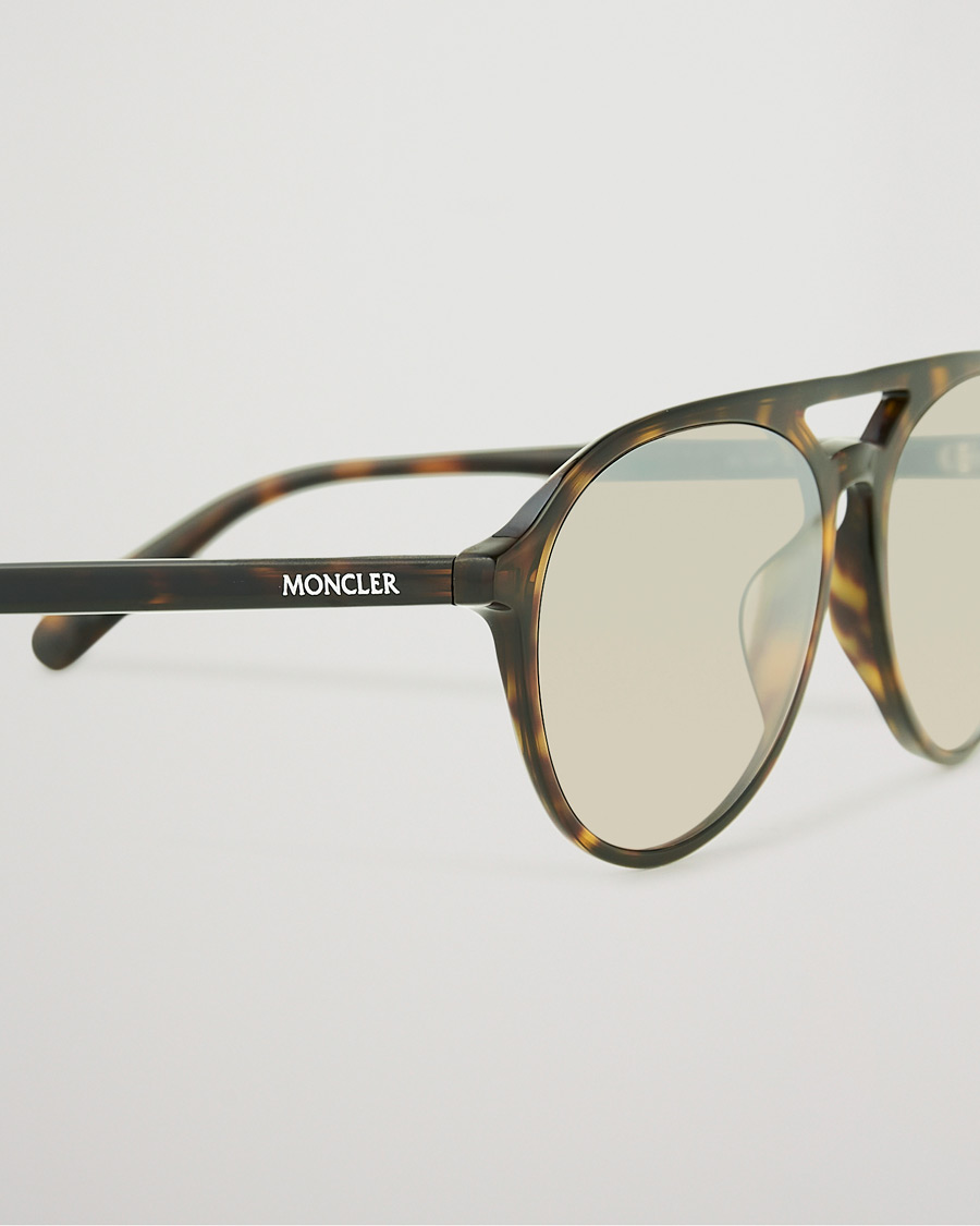 Uomini | Moncler Lunettes ML0228 Sunglasses Dark Havana/Roviex | Moncler Lunettes | ML0228 Sunglasses Dark Havana/Roviex