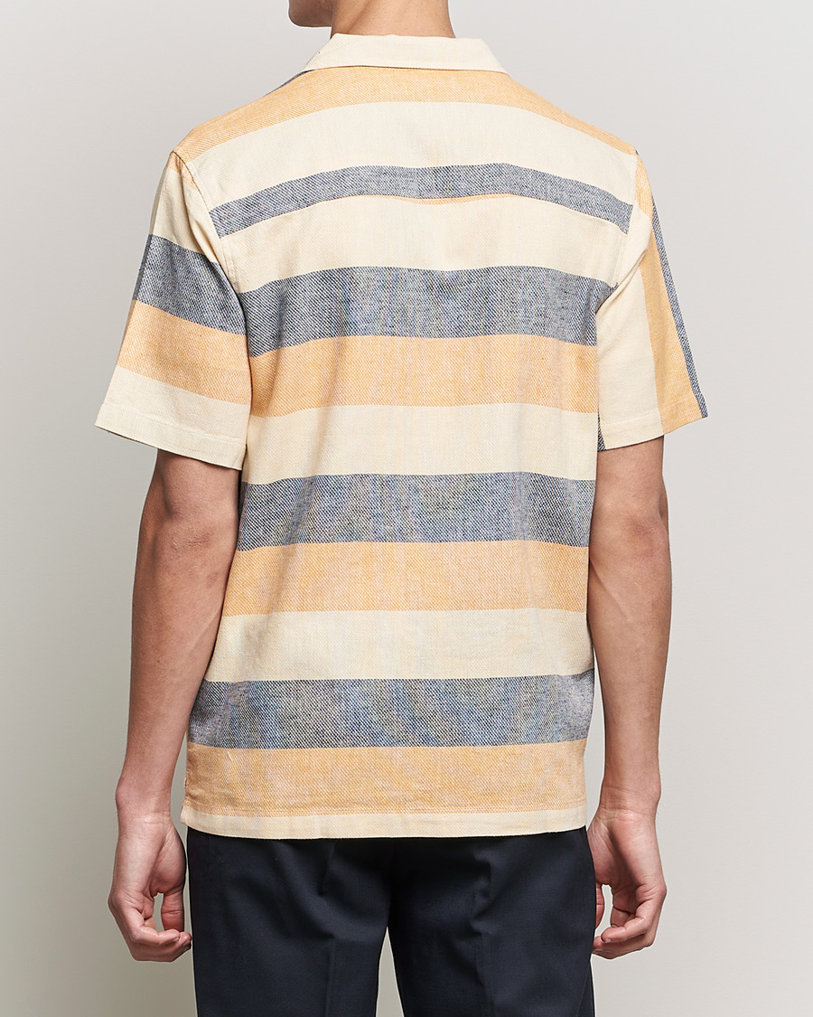 Uomini | Camicie | Lyle & Scott | Artisinal Resort Short Sleeve Shirt Gold Haze